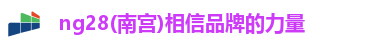 ng28(南宫)相信品牌的力量